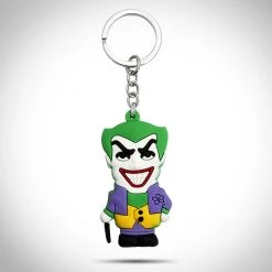 RARE-T DC Comics - The Joker Keychain Ready To Ship! 48 Hour Shipping!
