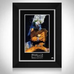VAULT COLLECTIBLES The Joker- 'Joker In Asylum' Hand-Signed Artwork Print By Artist Tony Daniel Custom Frame Signed Memorabilia