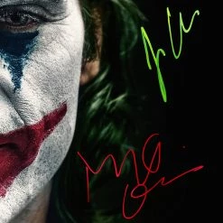 RARE-T Joker Joaquin Phoenix Photo Limited Signature Edition Studio Licensed Custom Frame