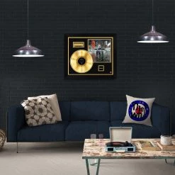 RARE-T Limited Edition Frames Jonas Brothers - A Little Bit Longer Gold LP Limited Signature Edition Studio Licensed Custom Frame