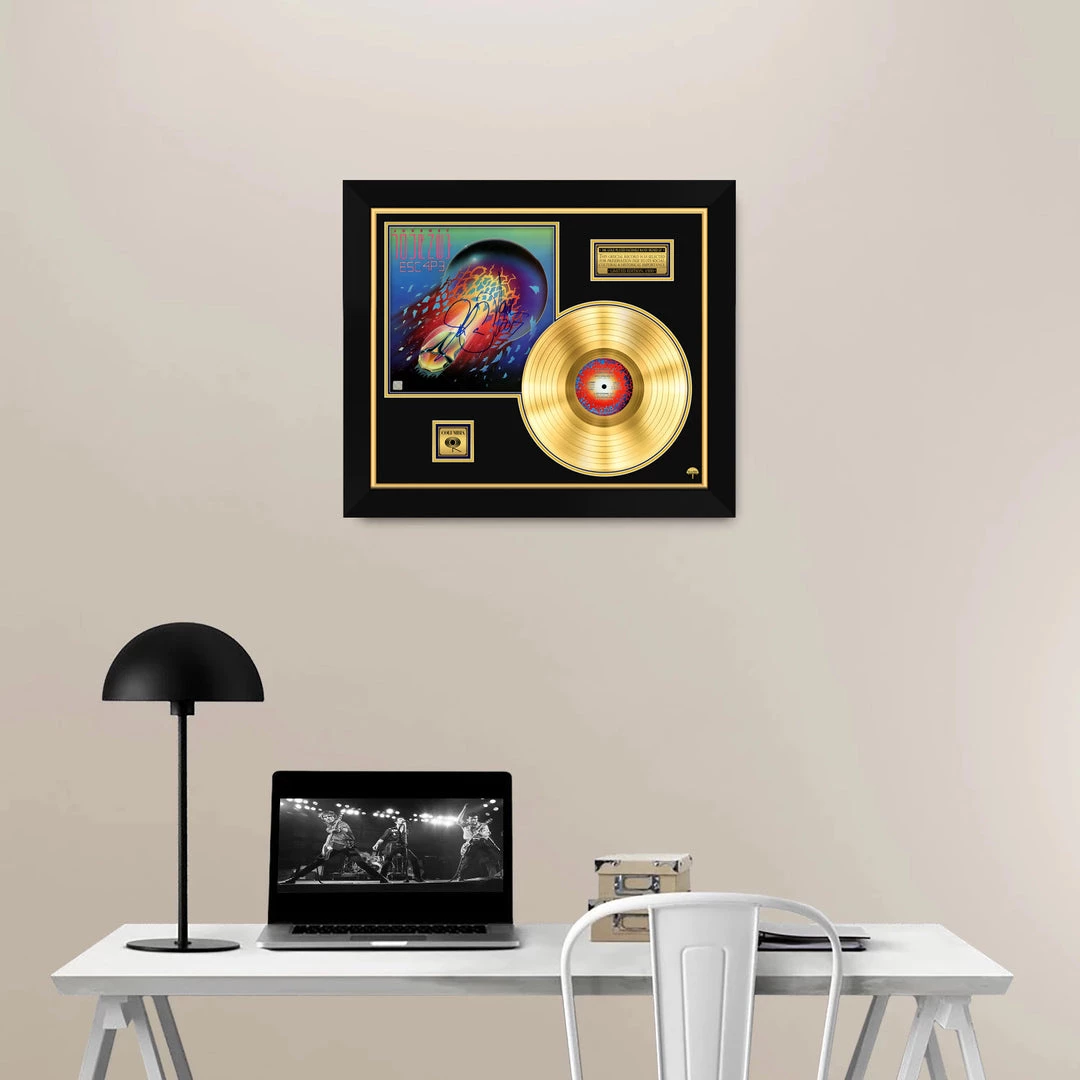RARE-T Journey Escape Gold LP Limited Signature Edition Studio Licensed Custom Frame Limited Edition Frames 5 RARE-T Journey Escape Gold LP Limited Signature Edition Studio Licensed Custom Frame Limited Edition Frames