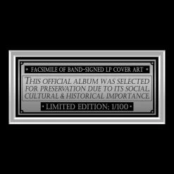 RARE-T Journey Escape Limited Signature Edition Studio Licensed LP Cover Custom Frame