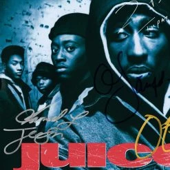 RARE-T Juice - Soundtrack LP Cover Limited Signature Edition Studio Licensed Custom Frame Limited Edition Frames