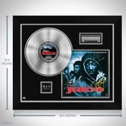 RARE-T Juice - Soundtrack Platinum LP Limited Signature Edition Studio Licensed Custom Frame