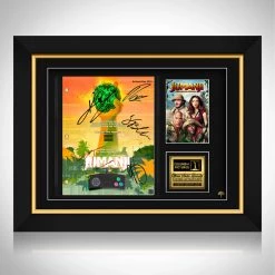 RARE-T Jumanji Welcome To The Jungle Script Limited Signature Edition Studio Licensed Custom Frame