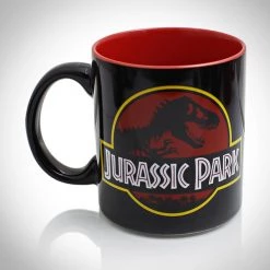 Oracle Jurassic Park - Double Sided Jurassic Park Logo XL Mug
