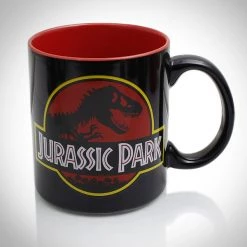 Oracle Jurassic Park - Double Sided Jurassic Park Logo XL Mug