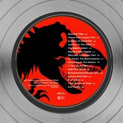 RARE-T Jurassic Park Movie Soundtrack Platinum LP Limited Signature Edition Studio Licensed Custom Frame Limited Edition Frames 16 RARE-T Jurassic Park Movie Soundtrack Platinum LP Limited Signature Edition Studio Licensed Custom Frame Limited Edition Frames