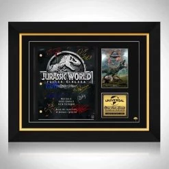 RARE-T Jurassic World : Fallen Kingdom Script Limited Signature Edition Studio Licensed Custom Frame 23 RARE-T Jurassic World : Fallen Kingdom Script Limited Signature Edition Studio Licensed Custom Frame