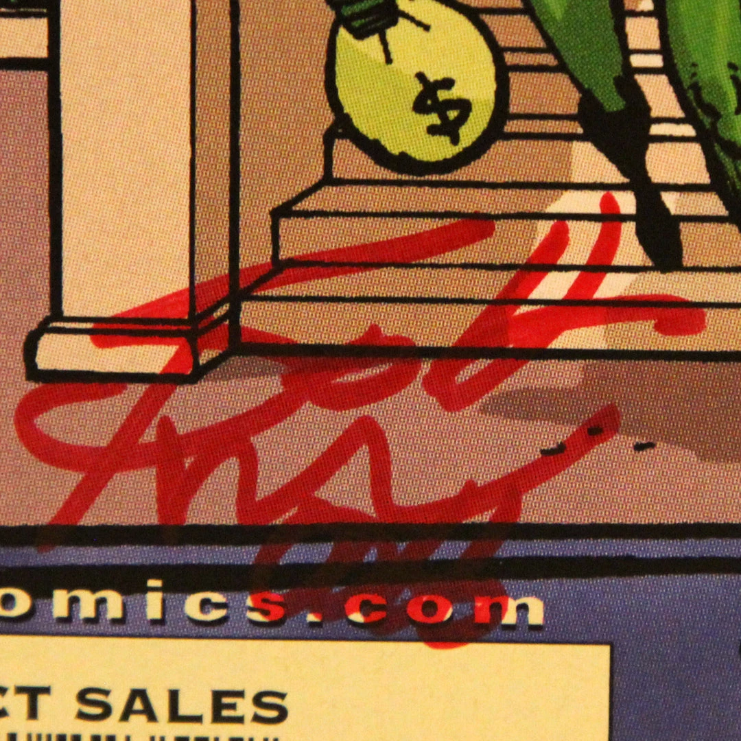 Rare-T Signed Comic Memorabilia Justice League Of America #1 Silver Age - Hand-Signed By Scott Kolins Comic Book 3 Rare-T Signed Comic Memorabilia Justice League Of America #1 Silver Age - Hand-Signed By Scott Kolins Comic Book