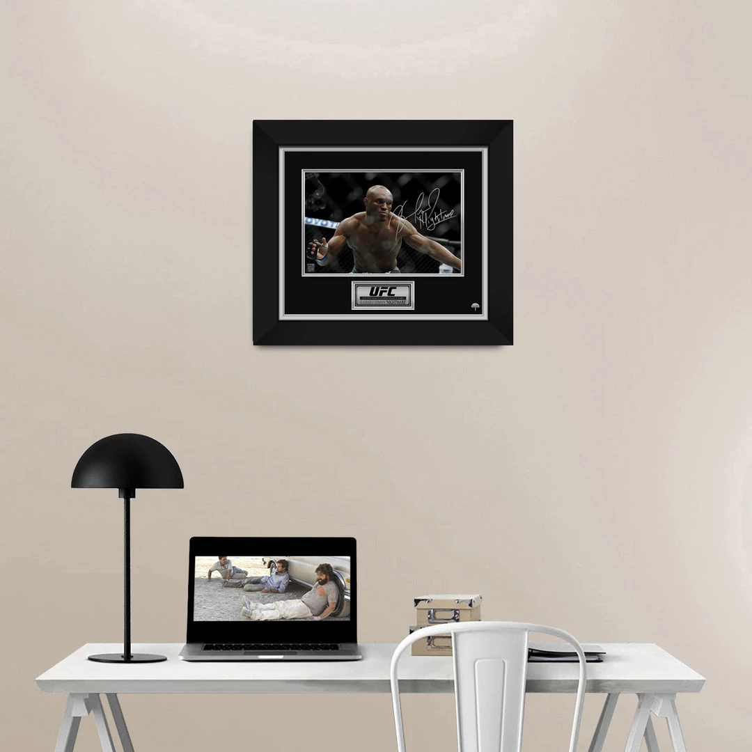 RARE-T Limited Edition Frames Kamaru Usman UFC Champion Limited Signature Edition Studio Licensed Photo Custom Frame 2 RARE-T Limited Edition Frames Kamaru Usman UFC Champion Limited Signature Edition Studio Licensed Photo Custom Frame
