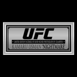 RARE-T Limited Edition Frames Kamaru Usman UFC Champion Limited Signature Edition Studio Licensed Photo Custom Frame 9 RARE-T Limited Edition Frames Kamaru Usman UFC Champion Limited Signature Edition Studio Licensed Photo Custom Frame