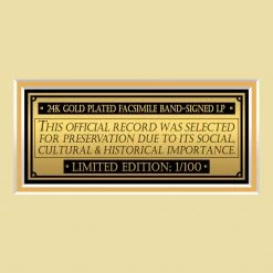 RARE-T Kanye West College Dropout Gold LP Limited Signature Edition Studio Licensed Custom Frame