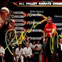 RARE-T The Karate Kid Crane Kick Move Photo Limited Signature Edition Studio Licensed Custom Frame Sports Memorabilia