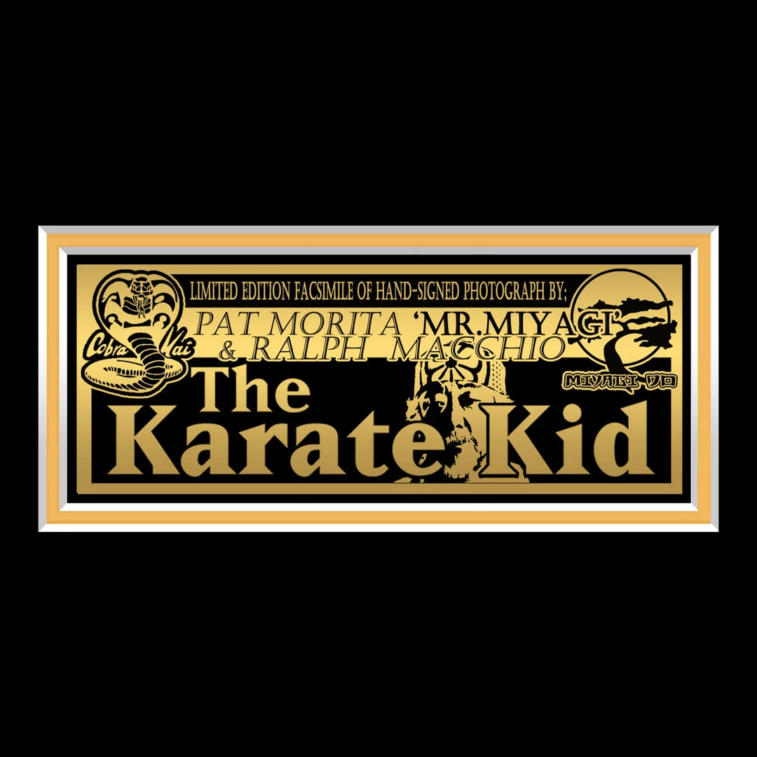 RARE-T The Karate Kid Crane Kick Move Photo Limited Signature Edition Studio Licensed Custom Frame Sports Memorabilia 5 RARE-T The Karate Kid Crane Kick Move Photo Limited Signature Edition Studio Licensed Custom Frame Sports Memorabilia