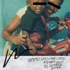 RARE-T Kendrick Lamar- Good Kid LP Cover Limited Signature Edition Studio Licensed Custom Frame