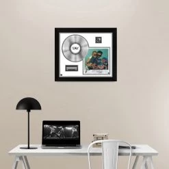 RARE-T Kendrick Lamar- Good Kid Platinum LP Limited Signature Edition Studio Licensed Custom Frame
