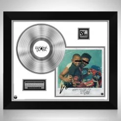 RARE-T Kendrick Lamar- Good Kid Platinum LP Limited Signature Edition Studio Licensed Custom Frame