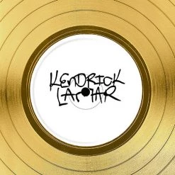 RARE-T Kendrick Lamar Good Kid Gold LP Limited Signature Edition Studio Licensed Custom Frame