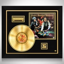 RARE-T Kenny Rogers The Gambler Gold LP Limited Signature Edition Studio Licensed Custom Frame Limited Edition Frames