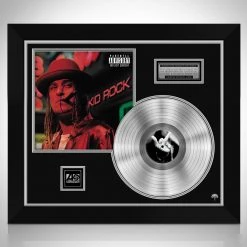 RARE-T Kid Rock Devil Without A Cause Limited Signature Edition Studio Licensed Platinum LP Custom Frame Limited Edition Frames