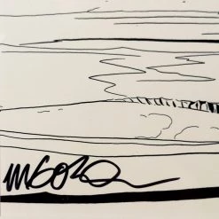 VAULT COLLECTIBLES King Kong 'Skull Island' Hand-Signed Artwork By Artist Michael Golden Custom Frame