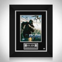 PPC King Kong - Beckett Certified Hand-Signed Photo By Andy Serkis Custom Frame
