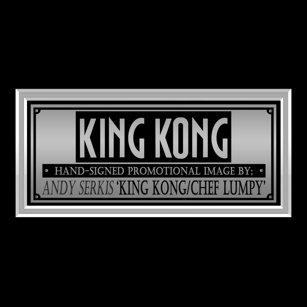 PPC King Kong - Beckett Certified Hand-Signed Photo By Andy Serkis Custom Frame 8 PPC King Kong - Beckett Certified Hand-Signed Photo By Andy Serkis Custom Frame