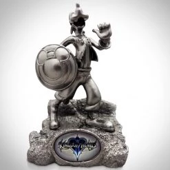 Grosnor Disney- Limited Edition Vintage Mickey Mouse Kingdom Of Hearts Statues & Keychain