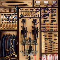 RARE-T Kingsman The Secret Service Script Limited Signature Edition Studio Licensed Custom Frame Limited Edition Frames