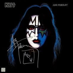 RARE-T KISS Ace Frehley Solo Album Gold LP Limited Signature Edition Studio Licensed Custom Frame 13 RARE-T KISS Ace Frehley Solo Album Gold LP Limited Signature Edition Studio Licensed Custom Frame