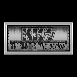RARE-T Kiss - The Demon Limited Signature Edition Studio Licensed Photo Custom Frame Limited Edition Frames