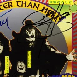 RARE-T KISS Hotter Than Hell Platinum LP Limited Signature Edition Studio Licensed Custom Frame