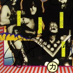 RARE-T KISS Hotter Than Hell Platinum LP Limited Signature Edition Studio Licensed Custom Frame