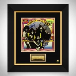 RARE-T KISS Hotter Than Hell LP Cover Limited Signature Edition Studio Licensed Custom Frame Limited Edition Frames