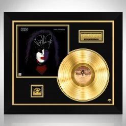 RARE-T Limited Edition Frames KISS Paul Stanley Gold LP Limited Signature Edition Studio Licensed Custom Frame