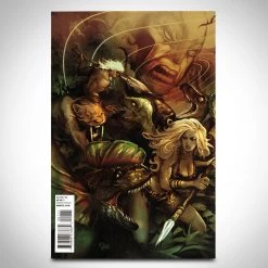 APW Klaw- 'Klaws Of The Panther' Hand-Signed Comic Book By Stan Lee Custom Frame Signed Memorabilia