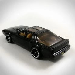 RARE-T Hot Wheels Knight Rider Vintage 2017 K.I.T.T. HW Screen Time Black 1/64 Die-Cast Car , By Mattel