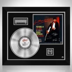 RARE-T La Bamba - Original Motion Picture Soundtrack Platinum LP Limited Signature Edition Studio Licensed Custom Frame Limited Edition Frames
