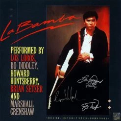 RARE-T La Bamba - Original Motion Picture Soundtrack Platinum LP Limited Signature Edition Studio Licensed Custom Frame Limited Edition Frames 14 RARE-T La Bamba - Original Motion Picture Soundtrack Platinum LP Limited Signature Edition Studio Licensed Custom Frame Limited Edition Frames