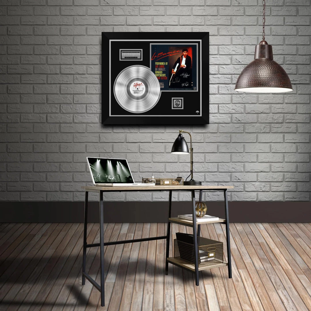 RARE-T La Bamba - Original Motion Picture Soundtrack Platinum LP Limited Signature Edition Studio Licensed Custom Frame Limited Edition Frames 2 RARE-T La Bamba - Original Motion Picture Soundtrack Platinum LP Limited Signature Edition Studio Licensed Custom Frame Limited Edition Frames