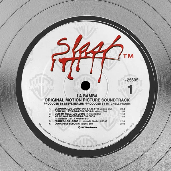 RARE-T La Bamba - Original Motion Picture Soundtrack Platinum LP Limited Signature Edition Studio Licensed Custom Frame Limited Edition Frames 5 RARE-T La Bamba - Original Motion Picture Soundtrack Platinum LP Limited Signature Edition Studio Licensed Custom Frame Limited Edition Frames