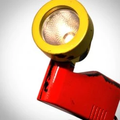 Consignment Furniture & Lighting Handmade Large 'Steampunk-Small Gear' Lamp