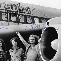 RARE-T Led Zeppelin Band Photo Limited Signature Edition Studio Licensed Custom Frame 15 RARE-T Led Zeppelin Band Photo Limited Signature Edition Studio Licensed Custom Frame