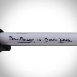 PPC Star Wars Darth Vader - Beckett Certified Hand-Signed 'Light-Up' Lightsaber By David Prowse Custom Museum Display Signed Memorabilia