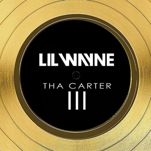 RARE-T Lil Wayne Tha Carter III Gold LP Limited Signature Edition Studio Licensed Custom Frame Limited Edition Frames 5 RARE-T Lil Wayne Tha Carter III Gold LP Limited Signature Edition Studio Licensed Custom Frame Limited Edition Frames