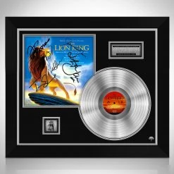 RARE-T Limited Edition Frames The Lion King Movie Soundtrack Platinum LP Limited Signature Edition Studio Licensed Custom Frame