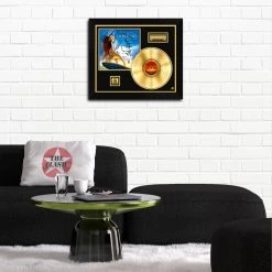 RARE-T Limited Edition Frames The Lion King Movie Soundtrack Gold LP Limited Signature Edition Studio Licensed Custom Frame