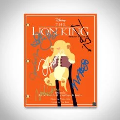 RARE-T The Lion King Script Limited Signature Edition Studio Licensed Custom Frame Limited Edition Frames