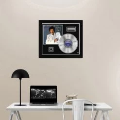 Rare-T Lionel Richie Dancing On The Ceiling Platinum LP Limited Signature Edition Studio Licensed Custom Frame